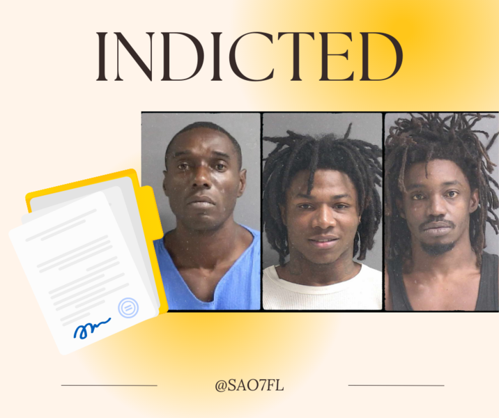 Three Volusia County Men Indicted on Murder Charges